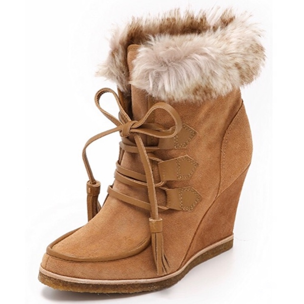 Women’s Splendid Targan Lace-Up Booties Size 6 1/2